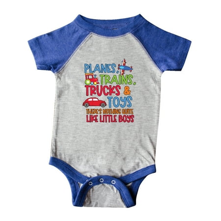 

Inktastic Planes Trains Trucks and Toys Nothing Quite Like Little Boys Gift Baby Boy Bodysuit