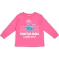 thumbnail image 3 of Inktastic Newport Beach California Whale Watching Boys or Girls Long Sleeve Toddler T-Shirt, 3 of 5