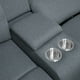 thumbnail image 2 of Sala esquinera Jacky reclinable de 6 plazas con consola y portavasos, 2 of 7