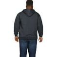 thumbnail image 2 of Fruit of the Loom Men's EverSoft Fleece Full Zip Hoodie Jacket, Sizes S-3XL, 2 of 7