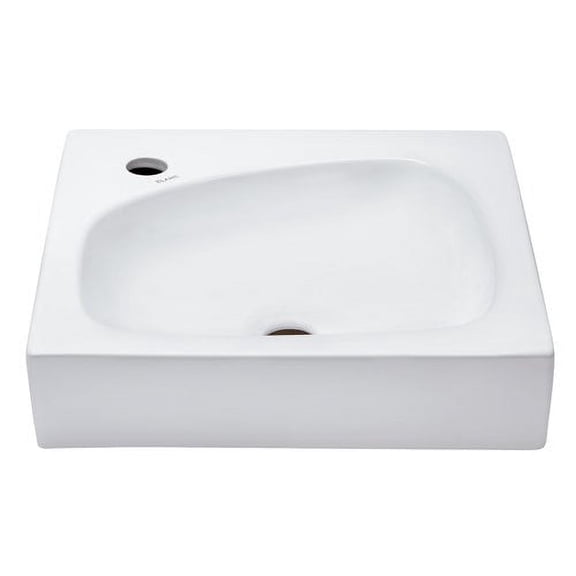 Elanti Elite Above Counter 16'' Wall mount Bathroom Sink
