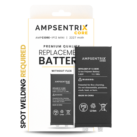 Replacement AmpSentrix Core Compatible For iPhone 12 Mini (Spot Welding Required)