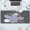 thumbnail image 1 of Kuromi Kawaii Mousepad Large Gaming Compute Gamer PC Keyboard Mouse Mat good, 1 of 1