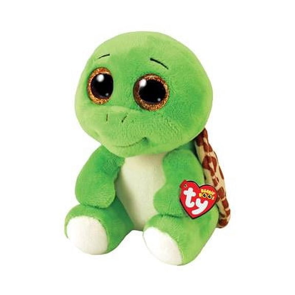 TY Beanie Boos - TURBO the Turtle (Glitter Eyes) Regular Size - 6" Plush