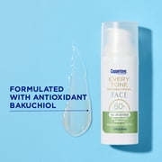 Coppertone Every Tone Invisible Finish Age UV Defense Face Sunscreen Lotion, SPF 60+, 1.7 fl oz Pump Bottle