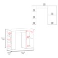 thumbnail image 3 of Rectangular Kitchen Station / Extra Counter Space in Kitchen / Versatile Functionality, 3 of 4