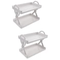 thumbnail image 6 of Raindrops 2pcs Dual Use Storage Rack Multi-layer Desktop Storage Hanging Organizer, 6 of 8