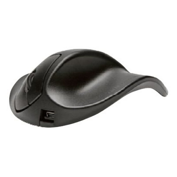 Hippus HandShoeMouse Left Small - Mouse - left-handed - laser - 3 buttons - wireless - USB wireless receiver - black Hippus HandShoeMouse Left Small - Mouse - left-handed - laser - 3 buttons - wireless - USB wireless receiver - black