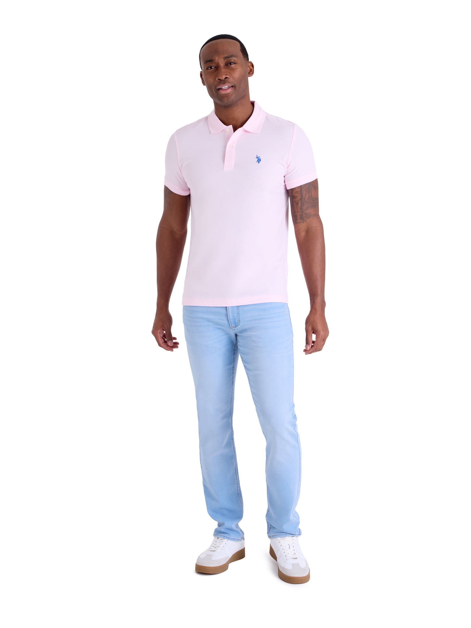 U.S. Polo Assn. Men's Slim Fit Pique Polo Shirt
