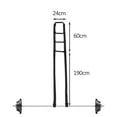 Pull Up Rope Ladders GOGHOST Bed Rail Rope Ladder Pull Up Straps Bed Handle Bedside Lift ...