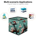 thumbnail image 2 of Woodpecker Foldable Toy Storage Baskets, Storage Bins with Handle, 10.8"x10.5"x10.6", Large Capacity, 2 of 6
