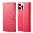 thumbnail image 3 of SaniMore for iPhone 15 Pro 6.1" 2023 Case, PU Leather Skin & Soft TPU Inner Shell [Card Holder + Cash Pocket + Flip Kickstand] Magnetic Closure Protective Wallet Cover, Rose, 3 of 9