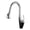 Chrome & Black, variant on sumerain Kitchen Faucets with Pull Down Sprayer, High Arc Single Handle Stainless Steel Pull Out Kitchen Sink Faucet 1 Hole Chrome Finish