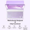 thumbnail image 2 of Funda con teclado MMK para iPad 10.2 9.ª, 8.ª generación, con teclado, 2 of 7