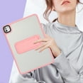 thumbnail image 6 of Case for iPad Pro 13" 2024, with Built-in Kickstand Shockproof Rugged Skin-Feel Cover Slim Lightweight Military Grade Drop Protection Cover for iPad Pro 13" 2024, Pink, 6 of 7