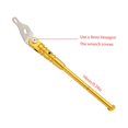 thumbnail image 2 of Eigraketly Soporte lateral trasero para bicicleta, estante de soporte para bicicletas, soportes para bicicletas de aleación de aluminio, Ciclismo Dorado, 2 of 6