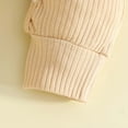 thumbnail image 6 of YDFCWX Baby Clothes Cotton Newborn Unisex Baby Clothes Cotton Outfit with Hat Soft New Born Hospital Outfit Beige,Newborn, 6 of 9