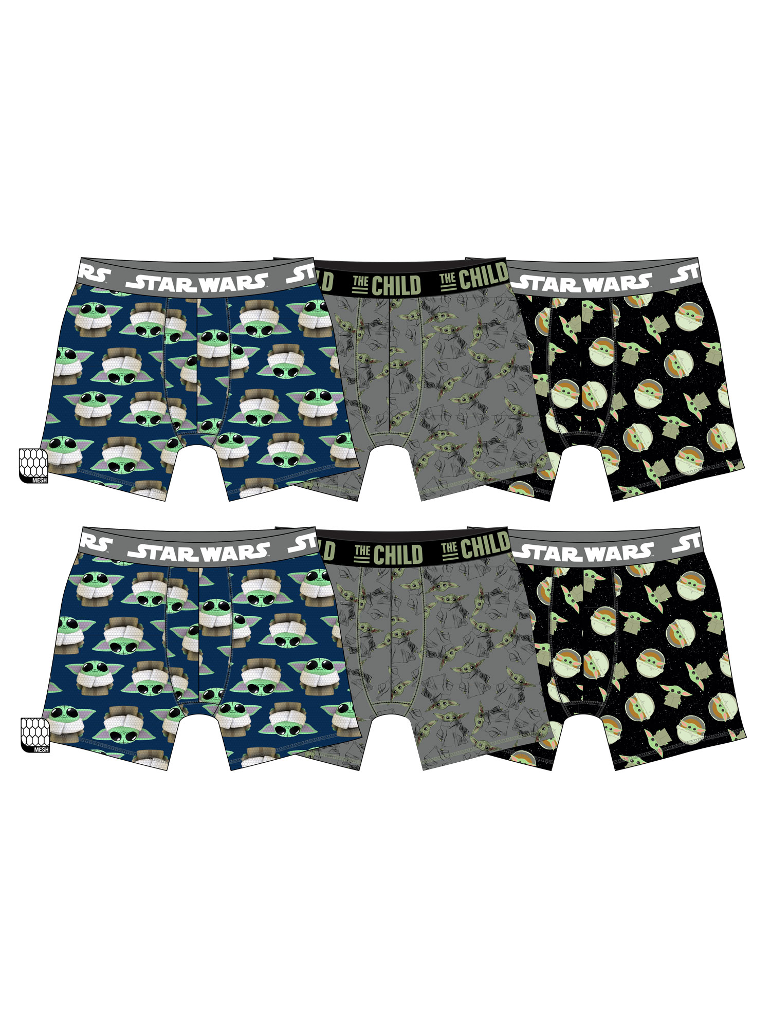 YoungSoul Boys Boxer Shorts Cotton Kids Trunk Underwear 6 Pack 2-13 Years