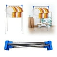 thumbnail image 1 of BFSAUHA Portable Adjustable Folding Clothes Drying Rack Space Saving Indoor/Outdoor Laundry Stand, 1 of 5