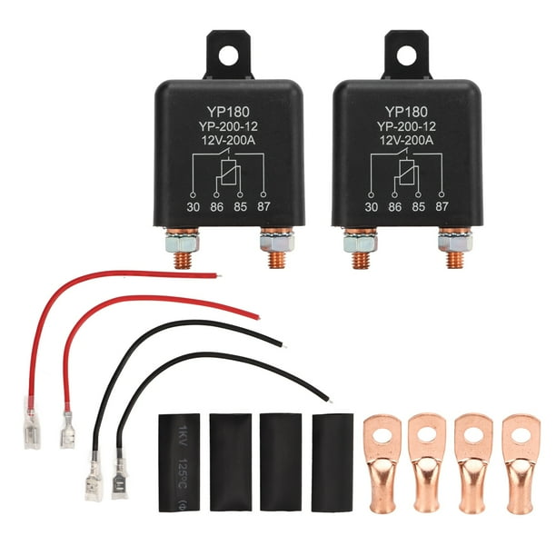 Pin Relay,2 Sets 12V Starter Starter Relay Switch Starter Relay