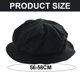 thumbnail image 2 of Sombrero de pescador con forma de nube, de circunferencia de 56 a 58 cm, estilo retro, con burbujas, para verano, 2 of 5