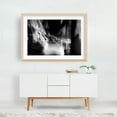 thumbnail image 5 of Walking Through Light Trails - Manhattan New York Photography Oak Framed Wall Art Print 16 x 24 inches, 5 of 6