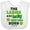 AA-White, variant on Inktastic The Ladies Are Lucky That I Was Born St Patricks Day Baby Boy Boys Baby Bib