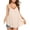 Beige, variant on Deago Women's Flowy V Neck Sexy Summer Tank Tops Loose Casual Sleeveless Cami Shirt Plus Size (Beige, 2XL)