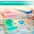 thumbnail image 6 of Ice Cube Tray with Lid and Bin | 36 Nugget Silicone Ice Tray for Freezer | Comes with Ice Container, Scoop and Cover | Good Size Ice Bucket, 6 of 7