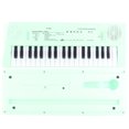 thumbnail image 1 of Musical Keyboard Electric Piano with 37 Keys, Safe Materials, Recording Function, Portable, for Beginners Education Instrument with 2 Tones, 16 Songs, 4 Rhythms, Mic, Black, 1 of 7