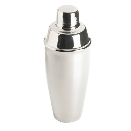 Stainless Steel Cocktail Shaker, 24-Ounce
