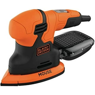 Black & Decker MS1000 Cyclone 1.4-Amp Orbital 4-in-1 Multi Sander with Dust  Canister, Interchangeable Bases, and Sandpaper Assortment : :  Home Improvement
