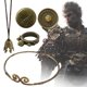 thumbnail image 1 of Insignia Anillo Y Collar Hecho A Mano Colección Great Sage Equaling Heaven Sun Wukong, 1 of 9
