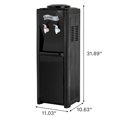 KUPPET Water Cooler DispenserTop Loading Freestanding Water Dispenser with Storage 5
