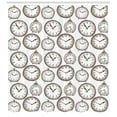 thumbnail image 3 of Ambesonne Vintage Shower Curtain, Pocket Wath with Number, 69"Wx75"L, Brown, 3 of 3