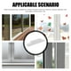 thumbnail image 5 of Juego de 4 manillas correderas para puertas y ventanas, tiradores para armarios y manillas para ventanas de empotrar., 5 of 7