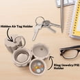 thumbnail image 3 of Pill Travel Case - Portable Daily Travel Keychain Container Waterproof, Small Holder for Earplugs, Pills, Coins Compatible with Loop, Eargasm & Vibes, Mini Purse Pill Box, 3 of 7