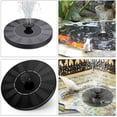 thumbnail image 4 of Fuente solar flotante para exteriores, bomba solar para estanque con batería, para jardín, acuario, estanque, fuente para pájaros (1,4 W), 4 of 5