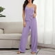 thumbnail image 3 of Ropa de estar por casa sin mangas,Ropa de hogar para mujer Spaghetti Ropa de hogar para mujer Conjunto de salón sin mangas Respuesta rápida, 3 of 7