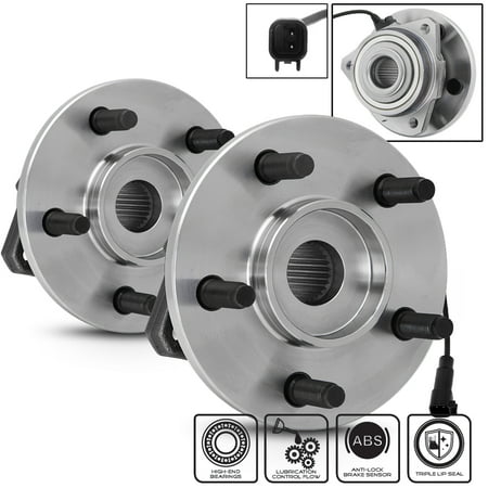 - Fit Set of 2 513176 Front Wheel Hub ABS Bearings For 2002-2007 Jeep Liberty