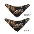 thumbnail image 3 of Sikiie Vintage Metal Dragon Dog Bandanas-Dog Scarf Bib Kerchief Breed for Dogs and Small for Pets Gift-Large, 3 of 5