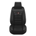 thumbnail image 3 of Maidao Car Seat Covers for Infiniti for Q60 2013-Present 5 Seats Front Rear Cushion Protector with Headrest Black, 3 of 7