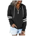 thumbnail image 3 of Women's Hoodies and Sweatshirts Long Sleeve Casual Pullover Clothes with Pocket, 3 of 6