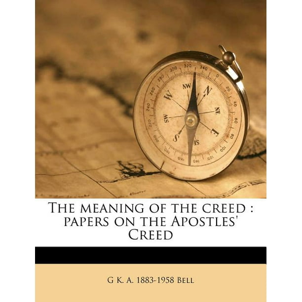 Creed meaning