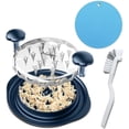thumbnail image 1 of TOF Râpe à Poulet Outil Twist, Grand Râpe à Viande avec Poignée Ergonomique, Résistant à la Chaleur, Gadget de Cuisine pour Porc, Bœuf et Légumes, Sans BPA, (10.8 Pouces), 1 of 1