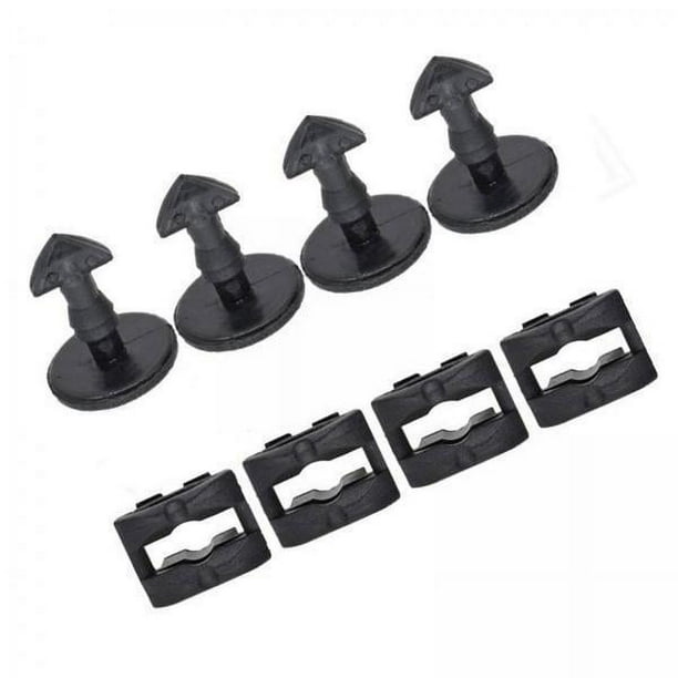 2x4x cubierta de ojo de remolque Clips giratorios retenedor de sujeción de ojo de remolque para Discovery 3 4 accesorio duradero para coche de alto rendimiento 2 piezas