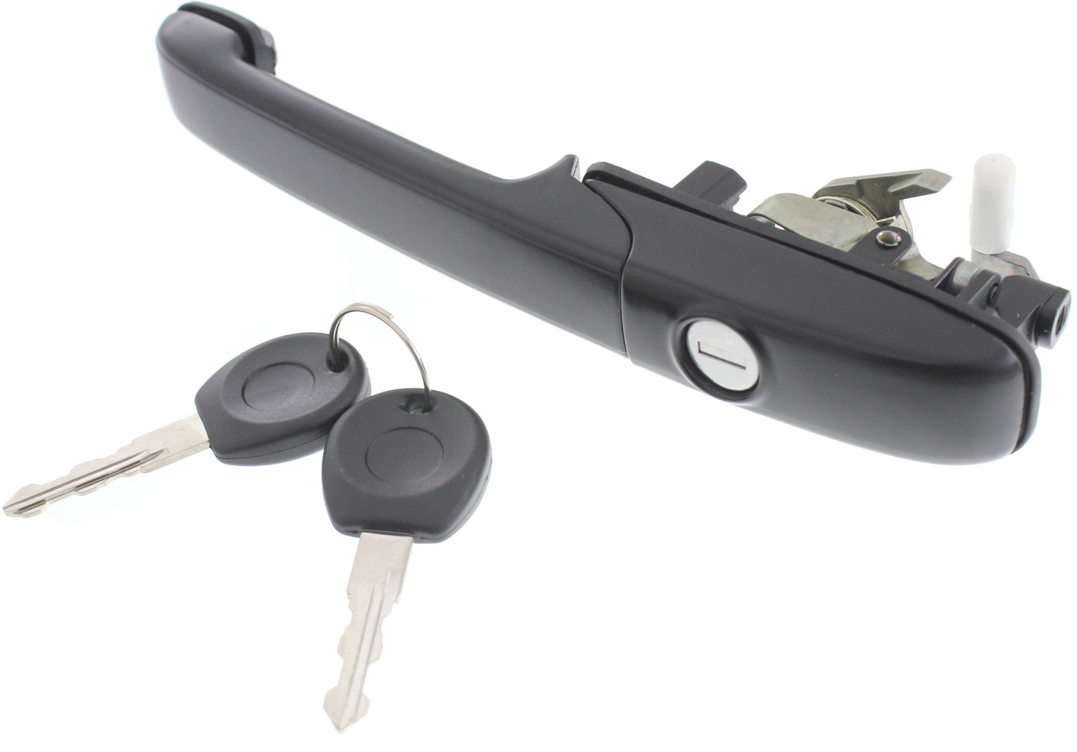 Replacement REPV462117 Exterior Door Handle Compatible with 1994-1997 Volkswagen Passat Front, Right Passenger Textured Black