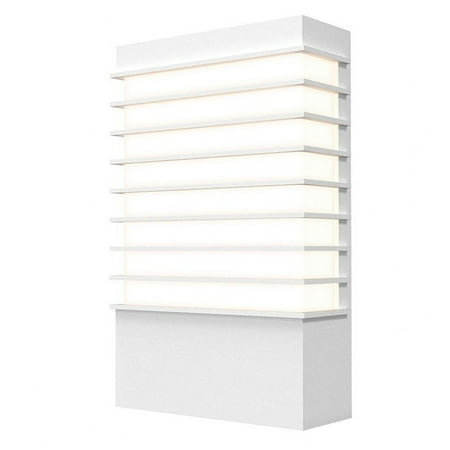 

Tawa - LED Wide Wall Sconce In Modern Style-13 Inches Tall and 8.25