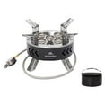thumbnail image 1 of yeacher Réchaud de Camping Portable Haute Puissance - Cuisson, Ébullition et Infusion en Plein Air avec Support Pliable pour Casserole - Conception Durable en Acier Inoxydable - SZK1025, 1 of 7