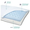 thumbnail image 4 of Sleep Innovations Reversible Cooling Gel & Memory Foam Pillow with Hypoallergenic Cover, Queen Size, 4 of 9